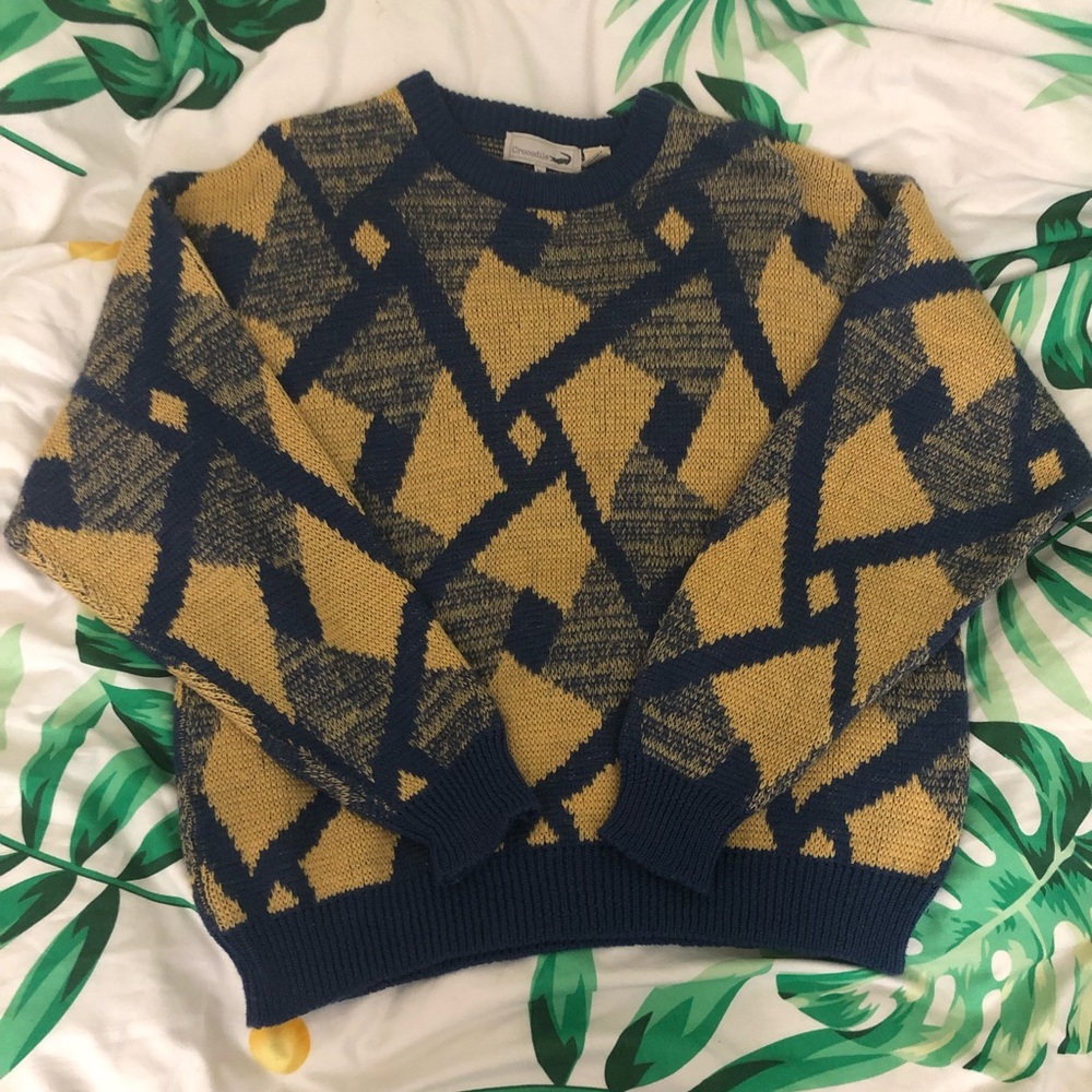 crocodile sweater